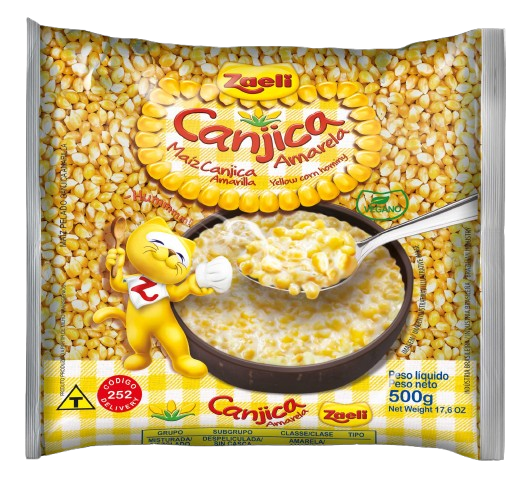 CANJICA AMARELA ZAELI 10X500GR