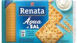 BISCOITO RENATA LAMINADO AGUA E SAL20X360GR