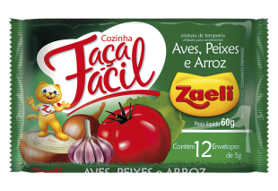 TEMPERO FACA FACIL PEIXE ZAELI 24X36GR