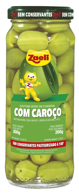 AZEITONA VERDE ZAELI 12X200GR