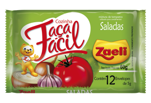 TEMPERO FACA FACIL SALADAS ZAELI 24X36GR