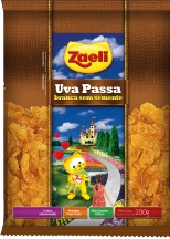 UVA PASSAS BRANCA ZAELI 12X200GR