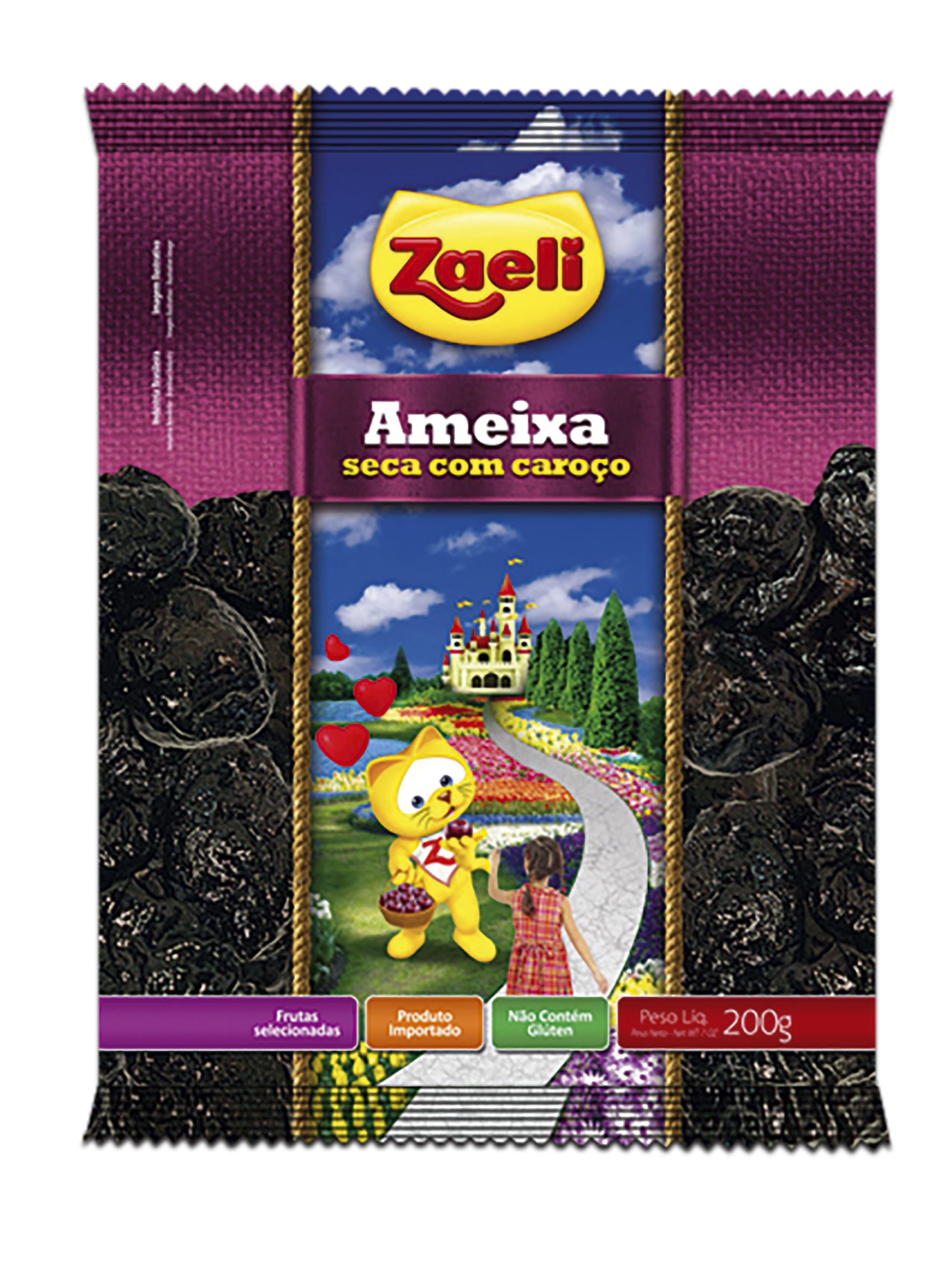 AMEIXA SECA C/CAROCO ZAELI 12X200GR