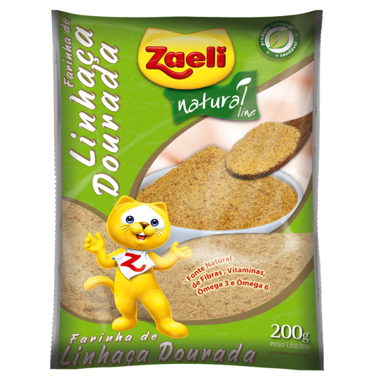 FARINHA DE LINHACA DOURADA 10X200GR