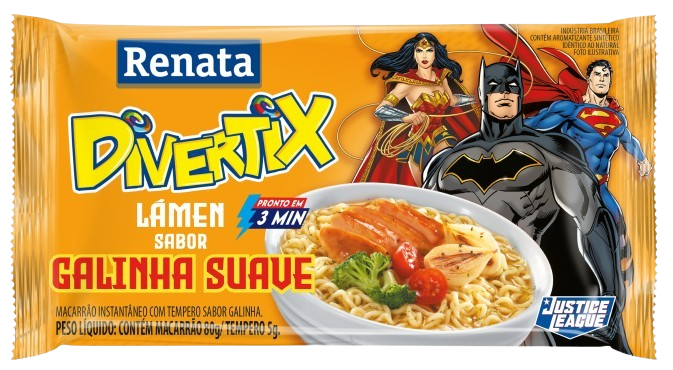 MACARRAO RENATA INSTANTANEO DESCOLADOZ GALINHA SUAVE 50X85GR