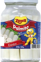 PALMITO ACAI TOLETES ZAELI 15X300GR