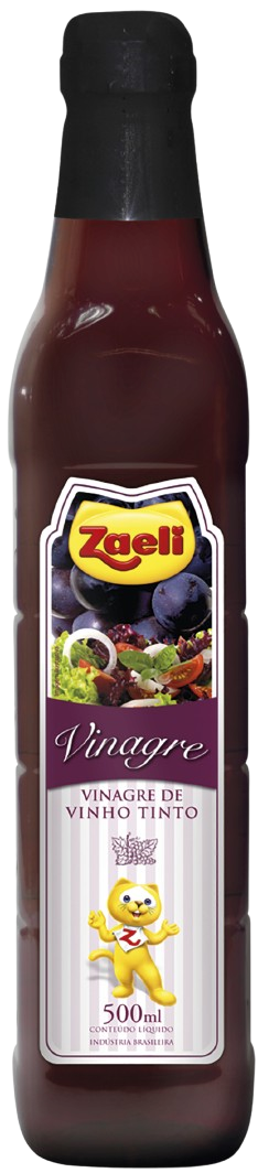 VINAGRE VINHO TINTO ZAELI 12X500ML
