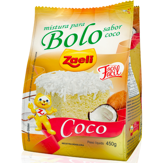 MISTURA BOLO ZAELI COCO 12X450GR