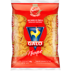 MACARRAO GALO SEMOLA NHOQUE 20X500GR