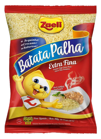 BATATA PALHA SACHE EXTRA FINA ZAELI 24X80GR