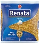 MACARRAO RENATA C/OVOS AVE MARIA 20X500GR