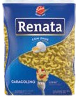 MACARRAO RENATA C/OVOS CARACOLINO 20X500GR