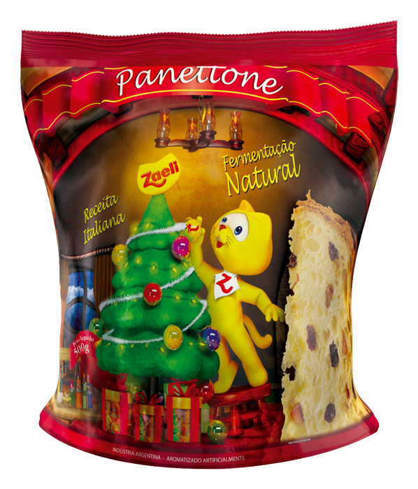 PANETONE POUCHET ZAELI 08X500GR