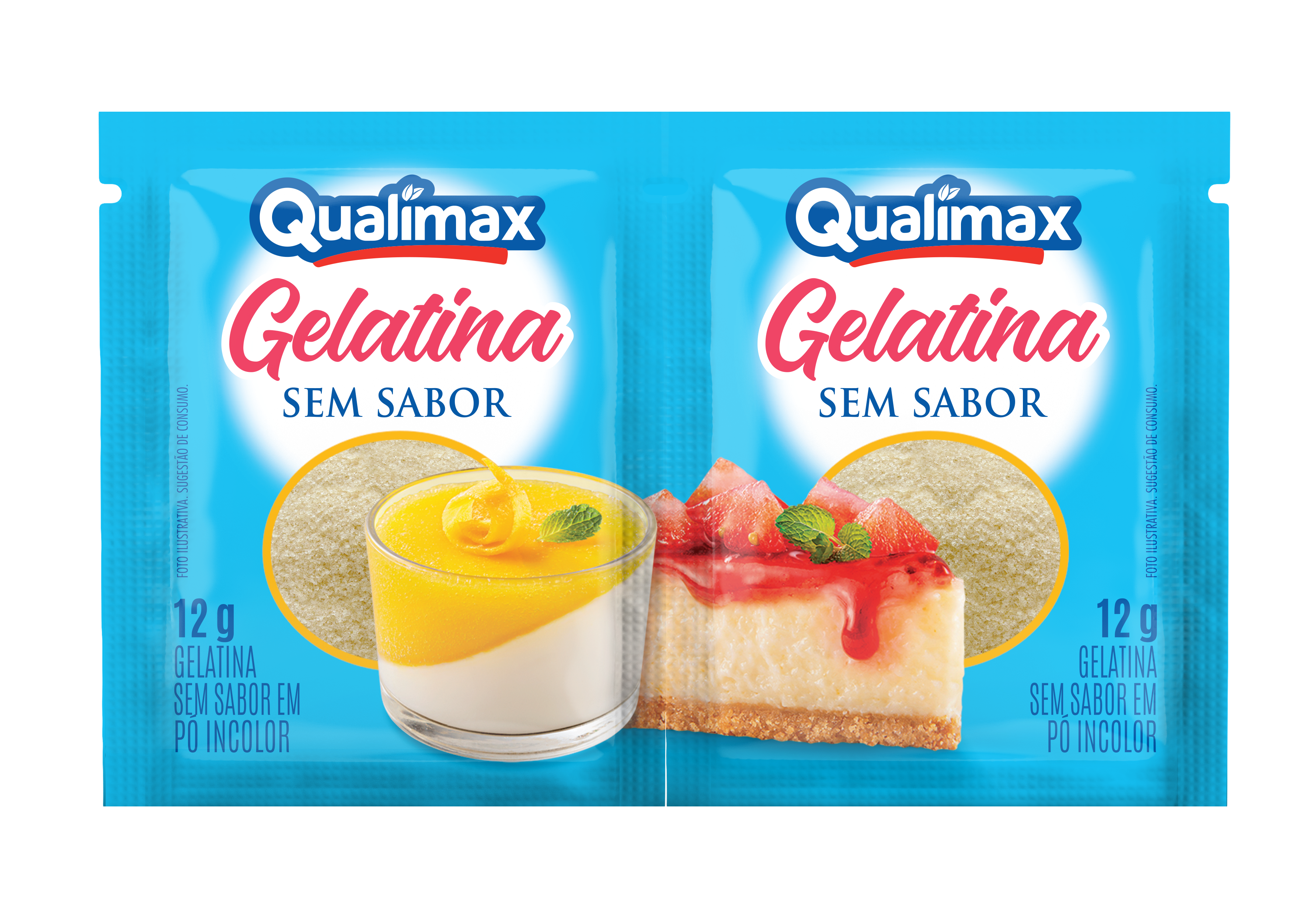 GELATINA QUALIMAX SEM SABOR 30X24G