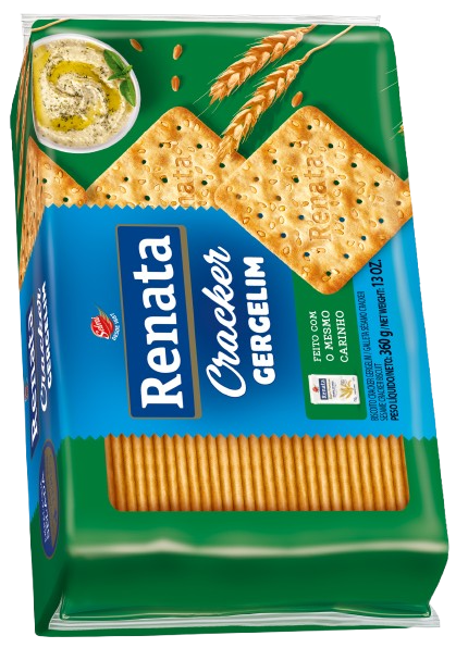 BISCOITO RENATA CREAM CRACKER GERGELI 20X360GR