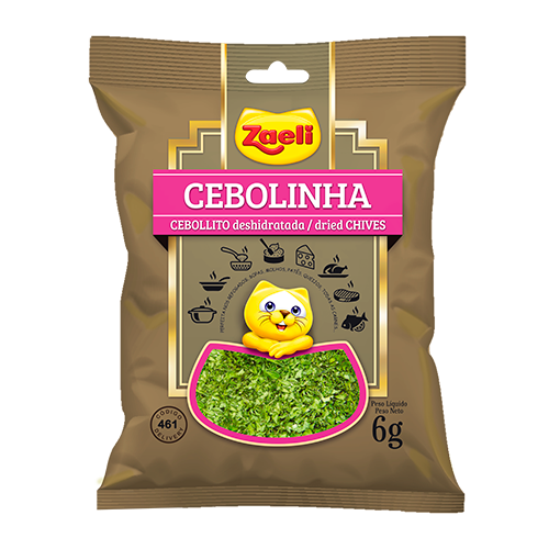 CONDIMENTO CEBOLINHA DESIDRATADA ZAELI 20X06GR