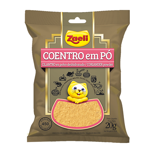 CONDIMENTO COENTRO EM PO ZAELI 20X20GR