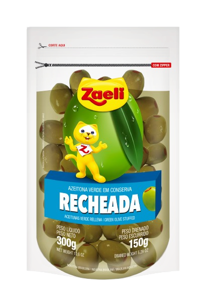 AZEITONA POUCHET RECHEADA ZAELI 24X150GR