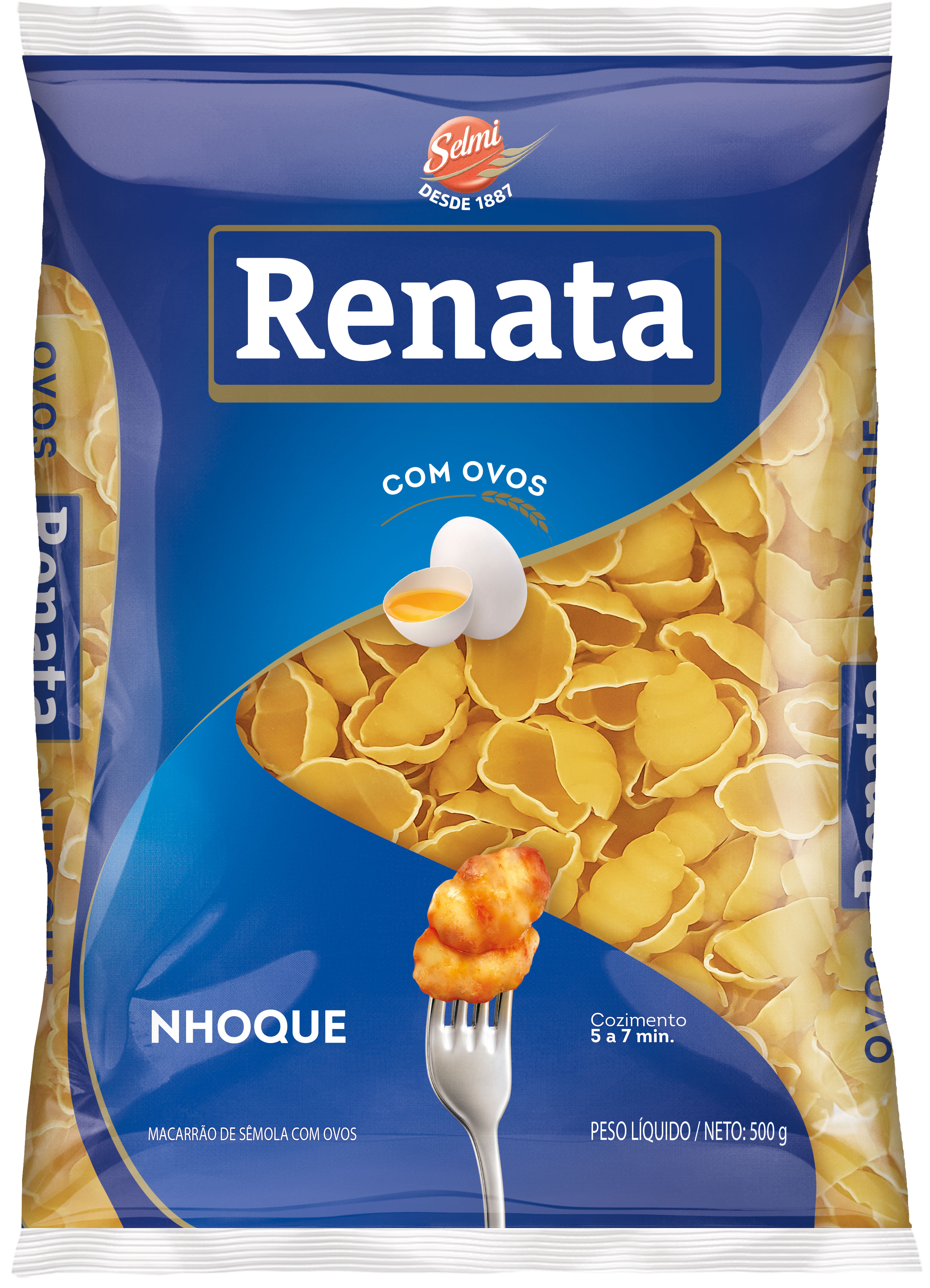 MACARRAO RENATA C/OVOS NHOQUE 20X500GR