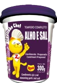 TEMPERO ALHO E SAL  ZAELI 12X300GR