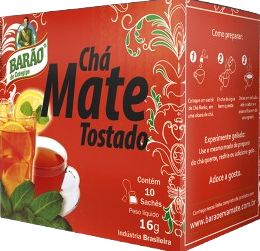CHA BARAO MATE TOSTADO 10X10X16G