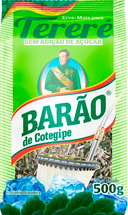 TERERE BARAO NATURAL LAMINADA 10X500G