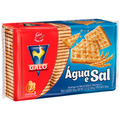 BISCOITO GALO LAMINADO  AGUA E SAL 20X360GR