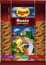 NOZES SEM CASCA ZAELI 10X100G