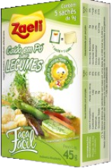 CALDO EM PO LEGUMES ZAELI 24X45GR