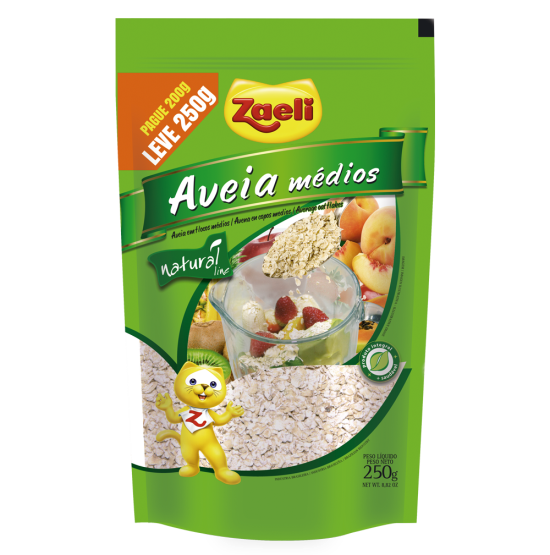 AVEIA EM FLOCO GROSSA POUCHET ZAELI 12X300GR