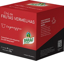 CHA EXPRES FRUTAS VERMELHAS 10 CAPSULAS