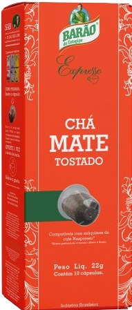 CHA EXPRES MATE TOSTATO BARAO 10 CAPSULA