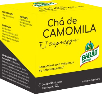 CHA EXPRESSO CAMOMILA BARAO 10 CAPSULAS