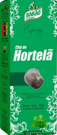 CHA EXPRESSO HORTELA BARAO 10 CAPSULAS