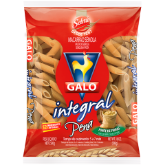MACARRAO GALO INTEGRAL PENA 20X500GR