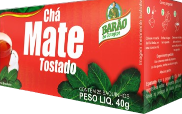 CHA BARAO MATE TOSTADO 10X40GR
