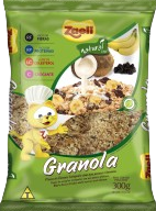 GRANOLA TRADICIONAL CASTANHA E COCO ZAELI 12X300GR
