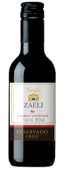 VINHO CHILENO CABERNET SAUVIGNON RESERVADO FAMIGLIA ZAELI 187ML (0570)