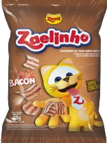 SALGADINHO ZAELINHO ASSADO BACON 30X40GR