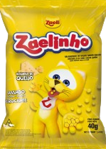 SALGADINHO ZAELINHO QUEIJO 30X40GR