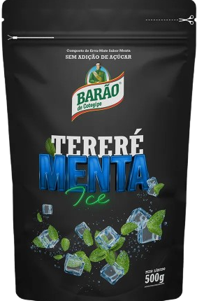TERERE BARAO MENTA ICE CAIXA 10X500G