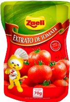 EXTRATO DE TOMATE POUCHET ZAELI 25X70GR