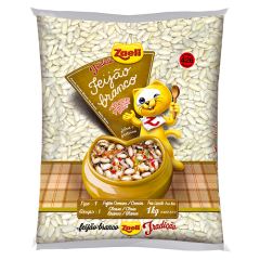 FEIJAO BRANCO IMP ZAELI 10X01 KG