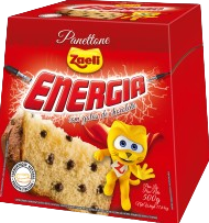 PANETONE ENERGIA CHOCOLATE ZAELI 12X500G
