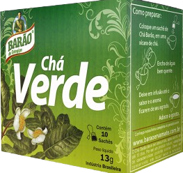 CHA BARAO VERDE 10X10X13G