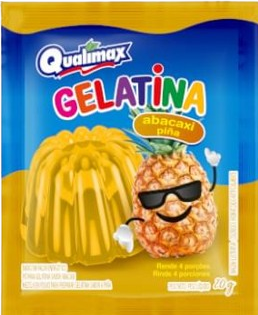 GELATINA QUALIMAX ABACAXI 15X20GR
