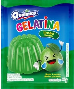 GELATINA QUALIMAX LIMAO 15X20GR