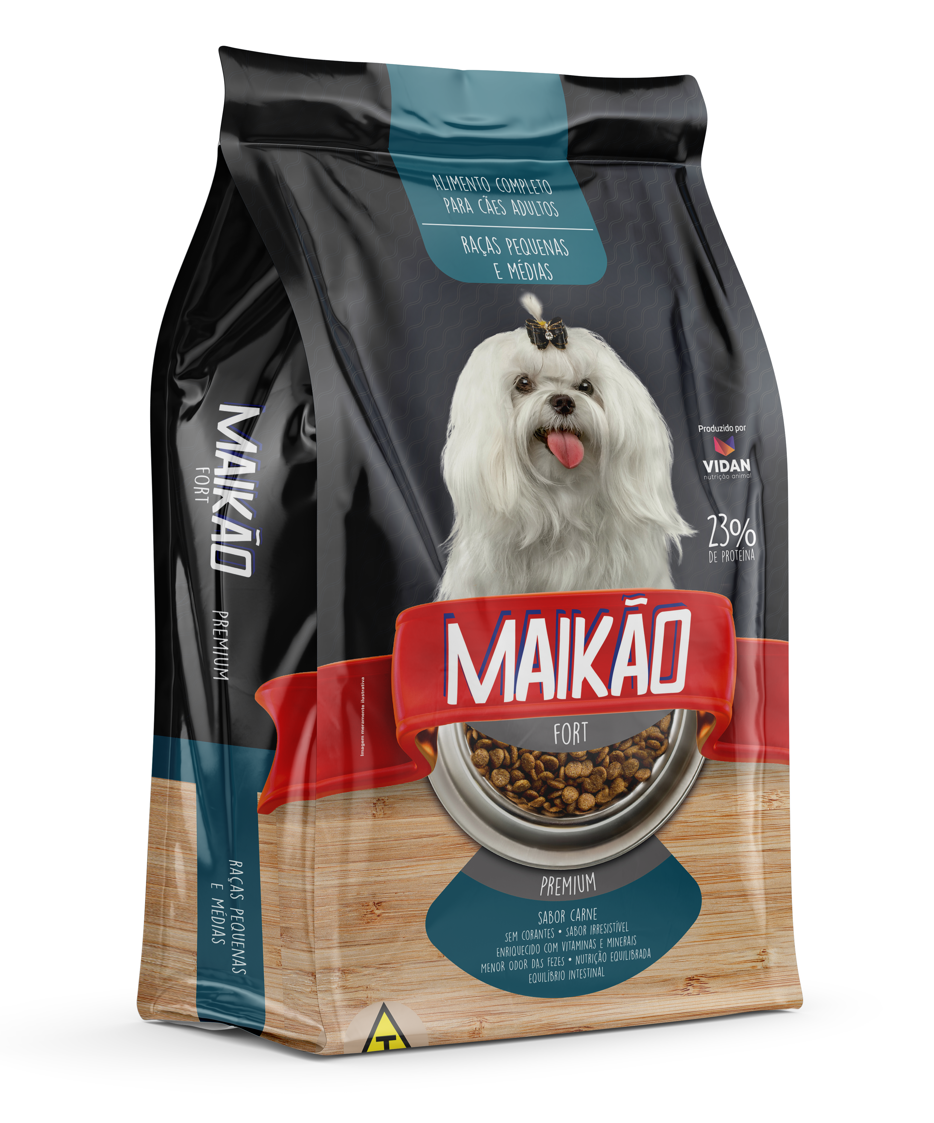 RACAO CAO MAIKAO FORT PREMIUM RACAS PEQUENAS E MEDIAS 15K