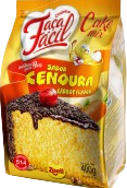 MISTURA BOLO FACA FACIL CENOURA ZAELI 12X400GR