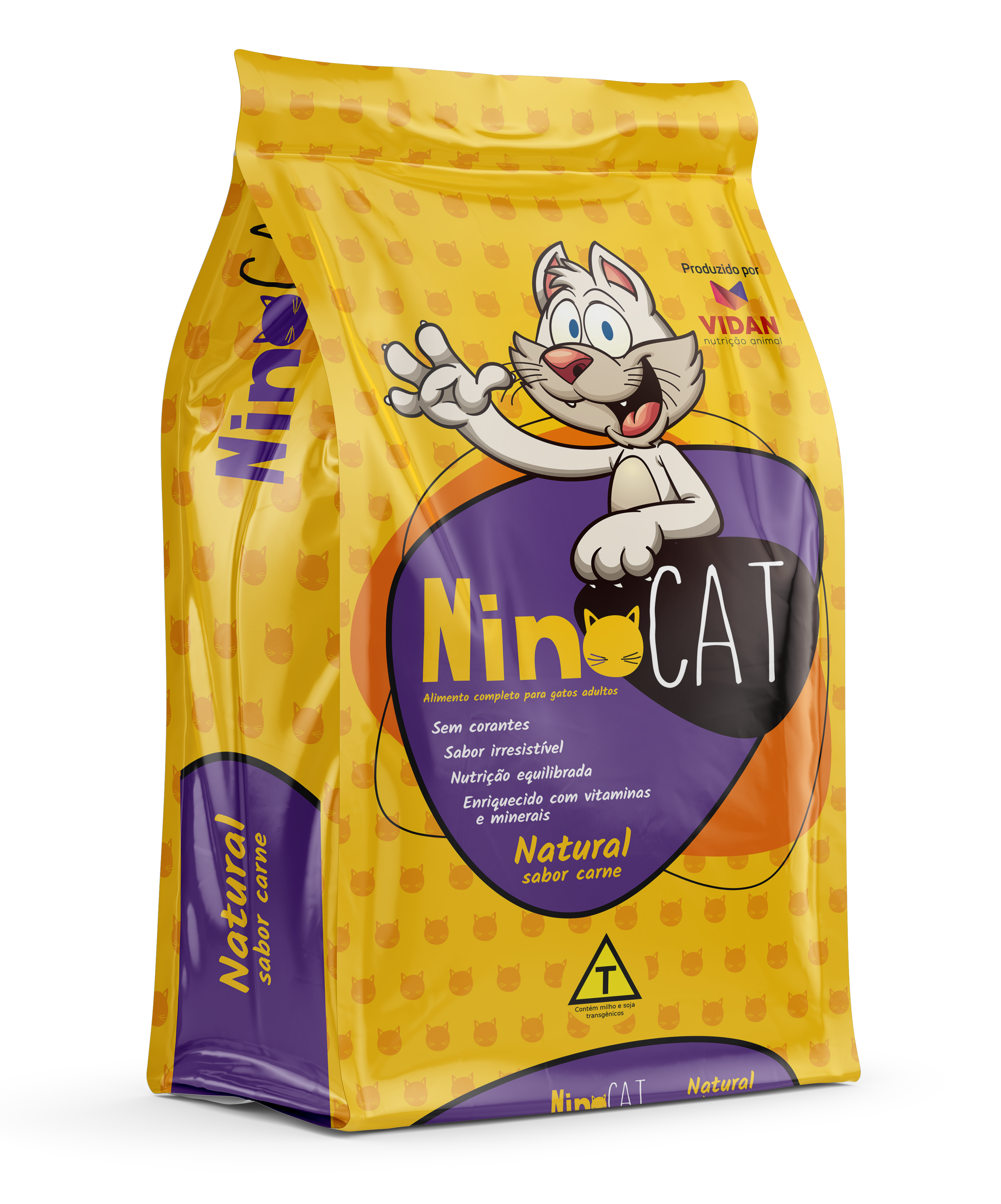 RACAO GATO NINO CAT NATURAL 10X1KG